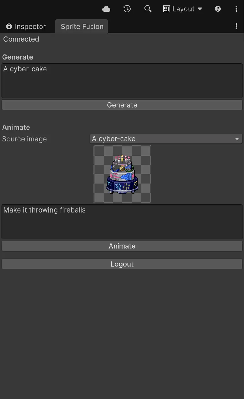 Sprite Fusion Unity plugin